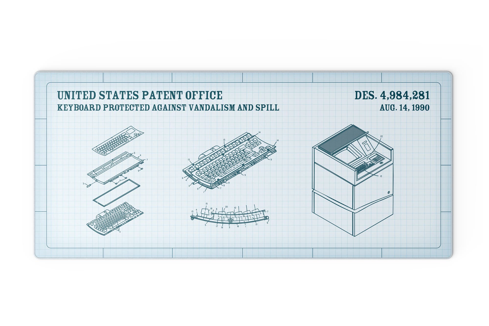 Patent Print Deskmats