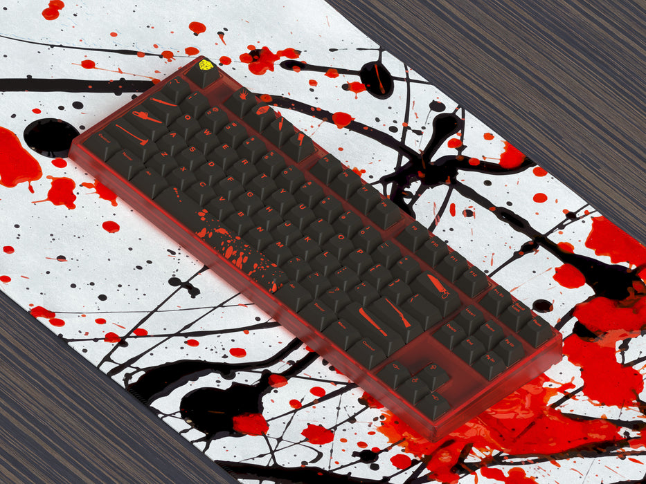 blood splatter keyboard