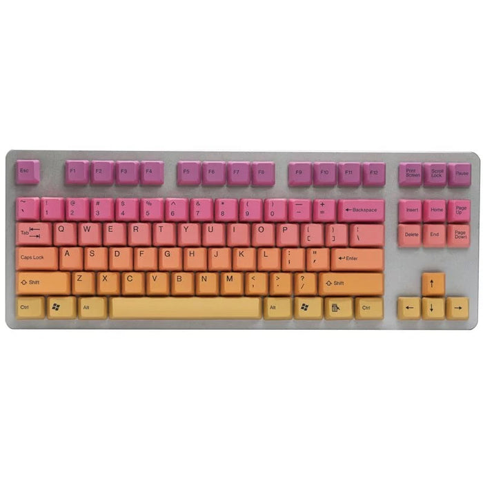 taihao sunset doubleshot pbt 104 keycaps