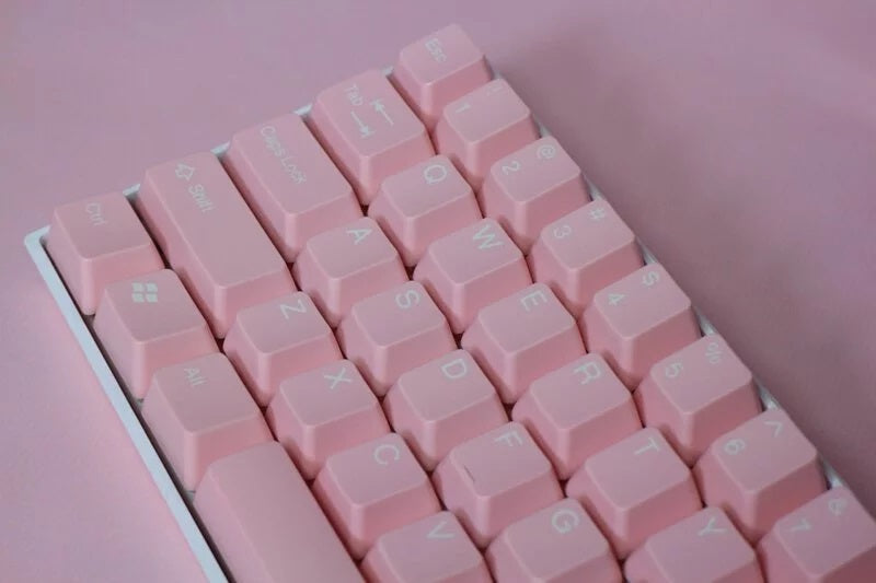 tai hao keycaps pink