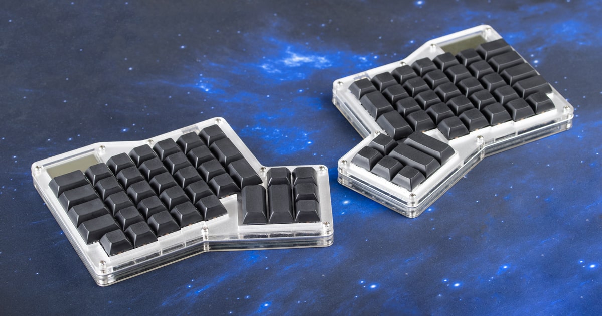 ergonomic mechanical keyboard kit