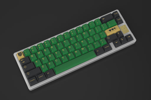 gmk keycaps green