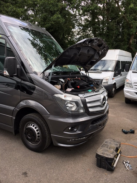 Fogmaker Mercedes Sprinter Installation