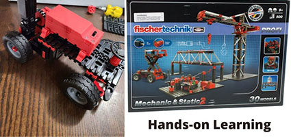 Fischertechnik Profi Mechanic & Static 2 with Engineer Review by Educational Roots