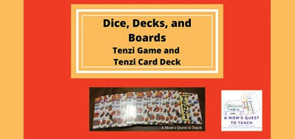 Tenzi Card Deck Review by A Mom's Quest to Teach