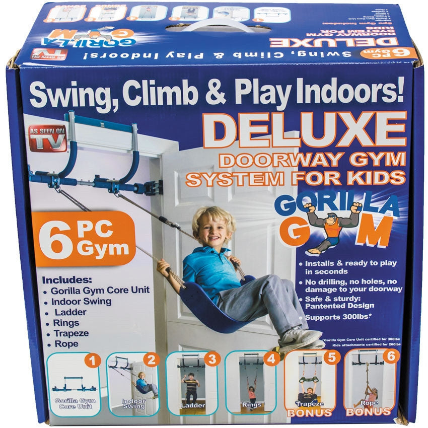 Review: Gorilla Gym Kids Deluxe Indoor Gym - Today's Parent