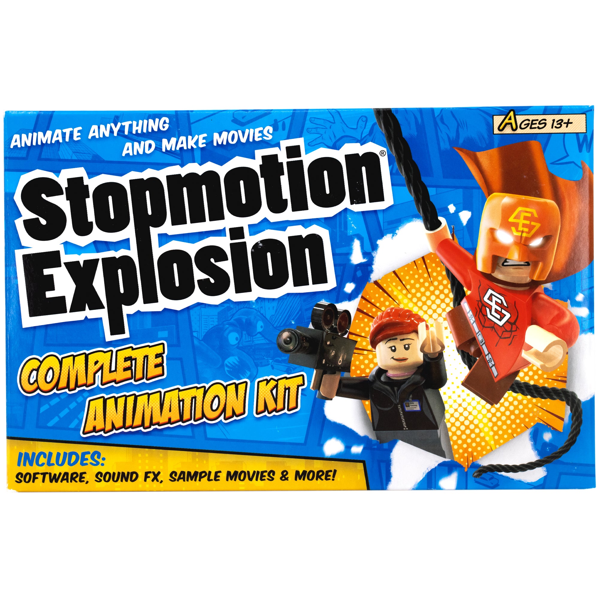 Stop Motion Animation Kit Step by Step Stop Motion Animation Lesson Movie  Making