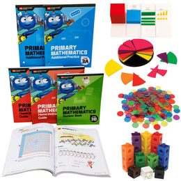 Grade 3 with Manipulatives - Singapore Primary Mathematics Set