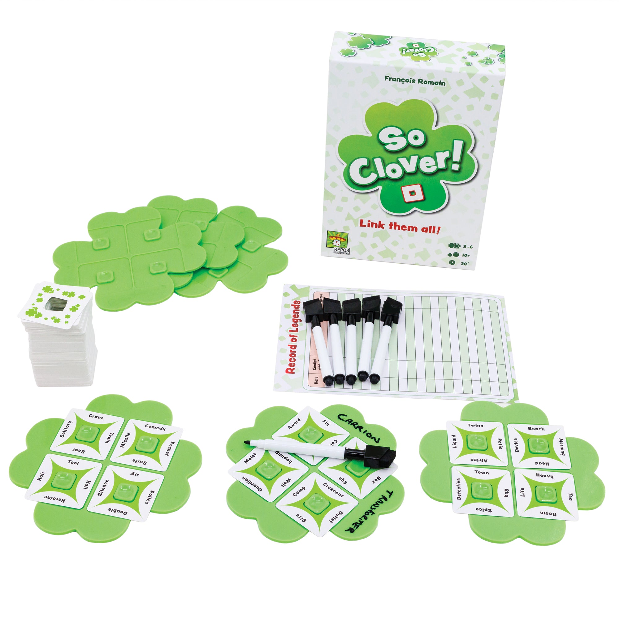 So Clover! Review  Cooperative Word Association Puzzling 