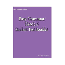 Easy Grammar Grade 6 Test