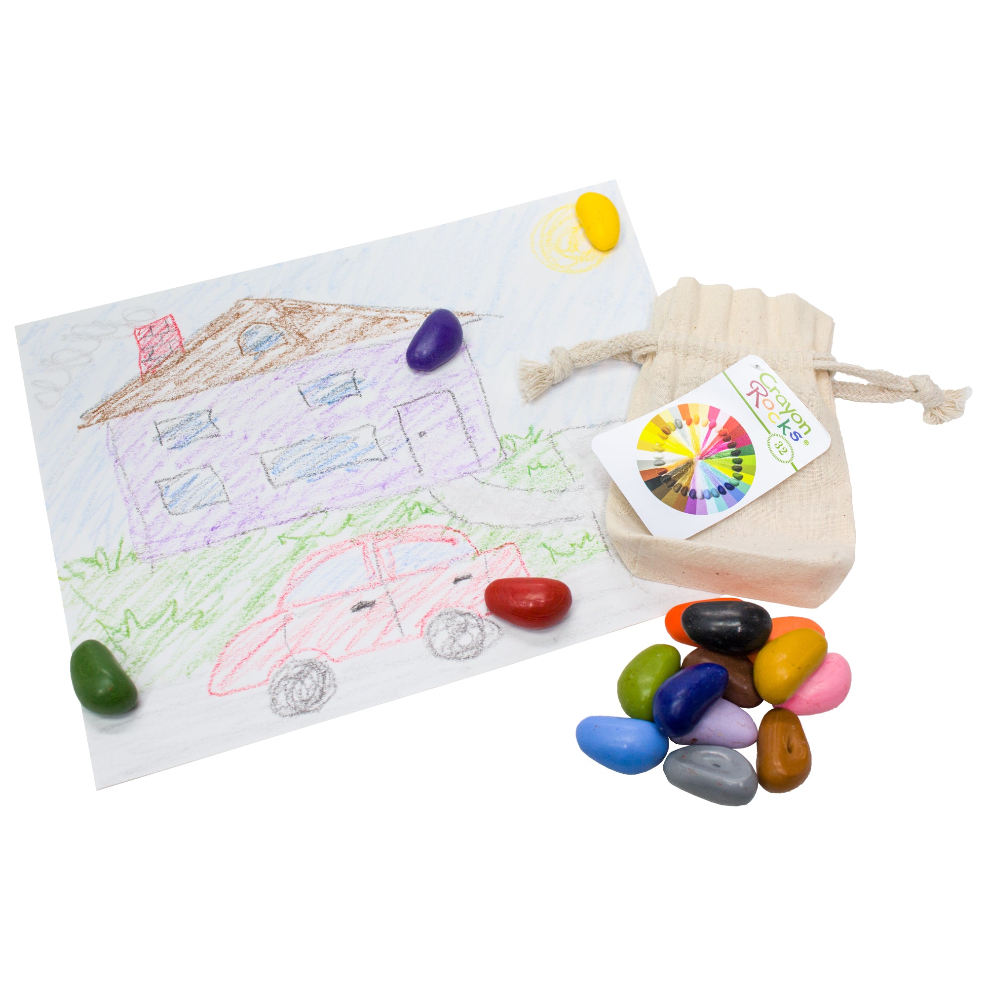 Crayon Rocks - 32 Pieces