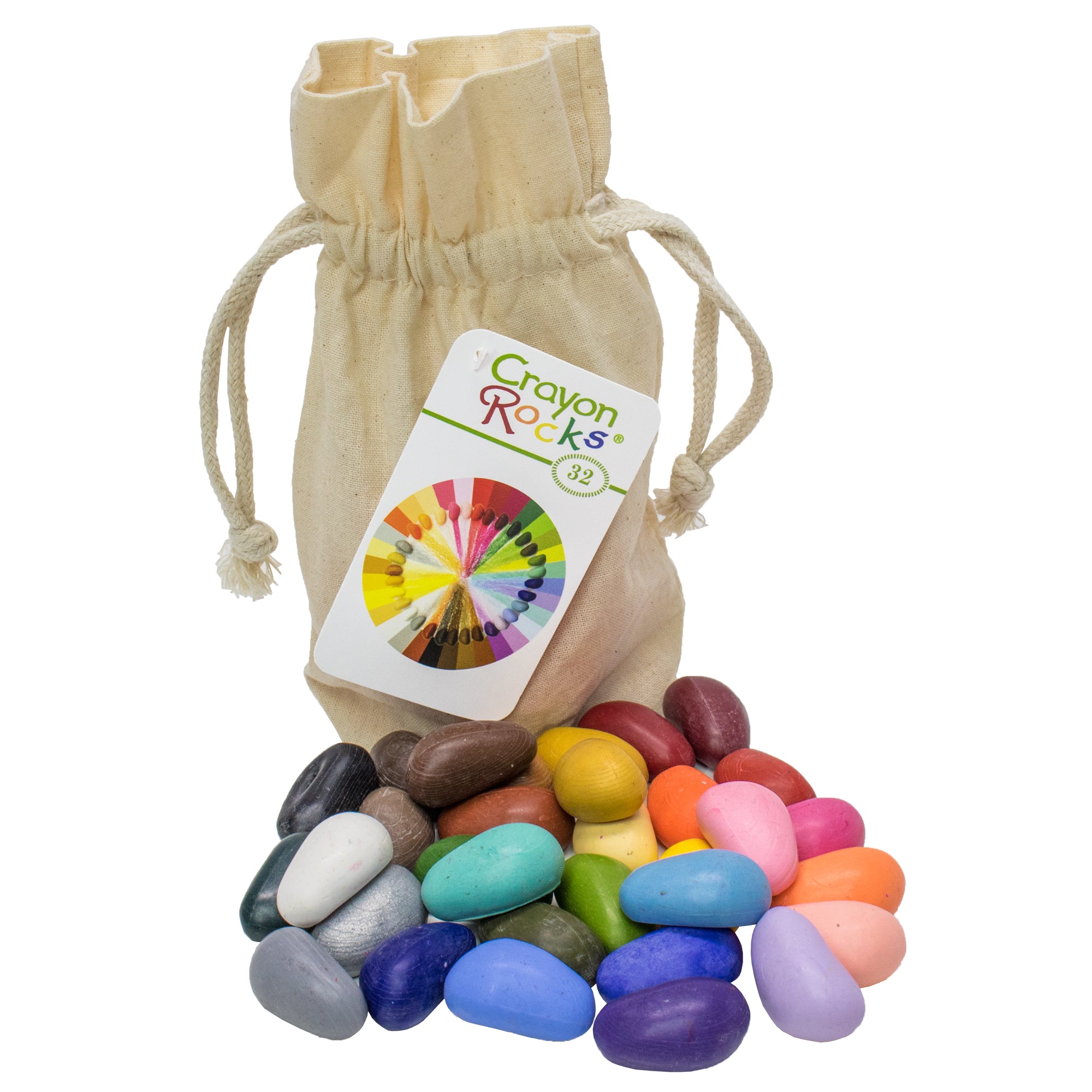 Crayon Rocks - 32 Pieces