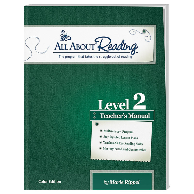 All About Reading Level 2 Full Color Edition Timberdoodle Co