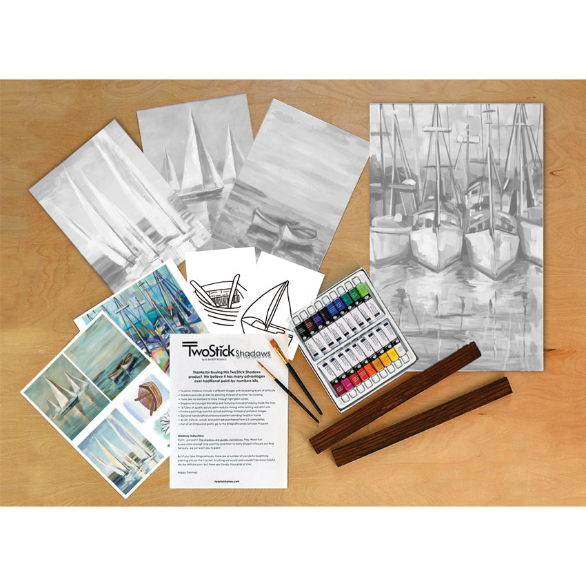 closeout) TwoStick Shadows Paint Kit: Boats