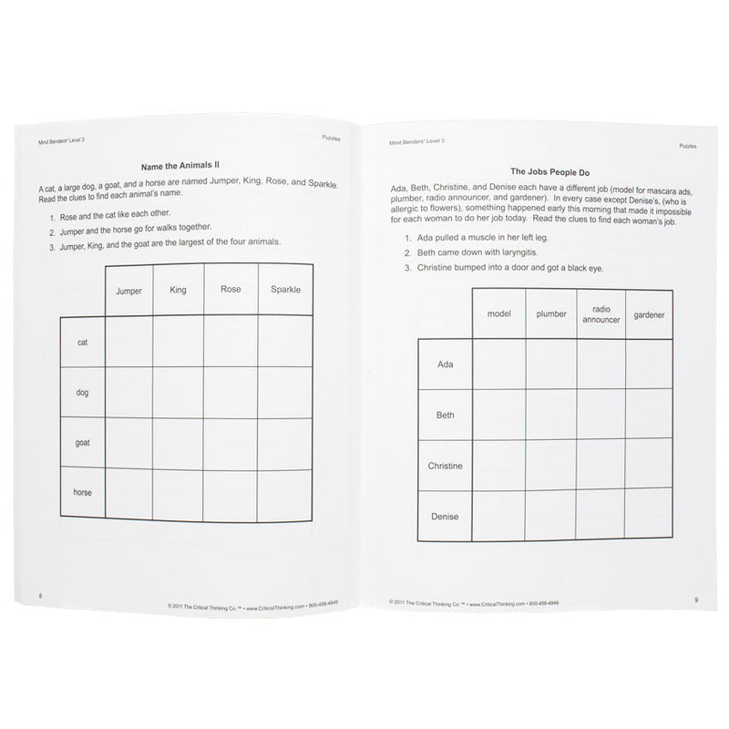 mind benders level 4 answers