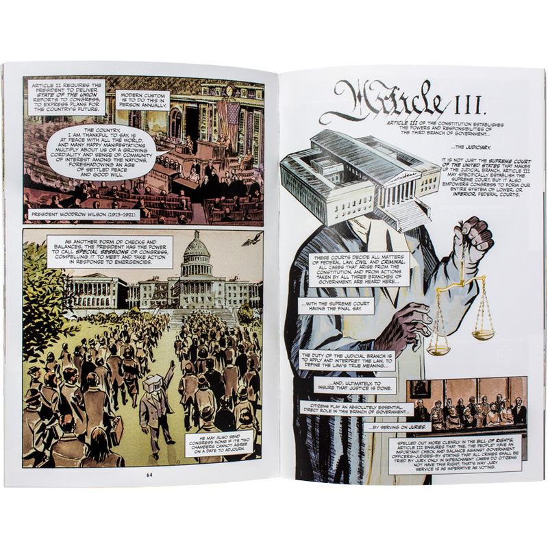 the united states constitution a graphic adaptation by jonathan hennessey