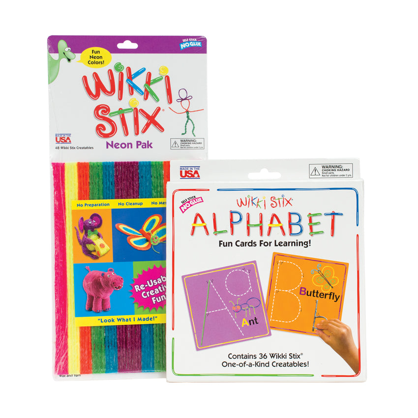 Wikki Stix Alphabet Deluxe