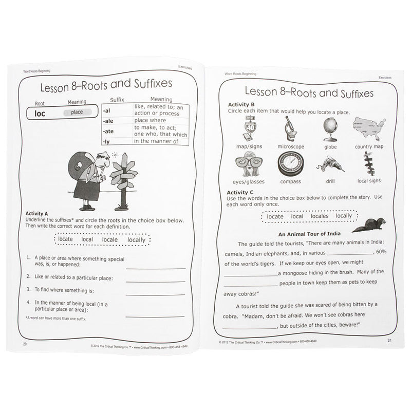 Beginning Word Roots - Grades 3-4 – Timberdoodle Co