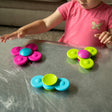 Spinners para bebés y niños Whirly Squigz