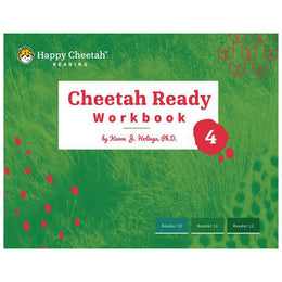 (closeout) Happy Cheetah Ready Workbook: Level 4