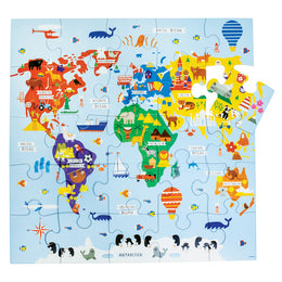 Globe World Map Puzzle - TOPBRIGHT puzzle