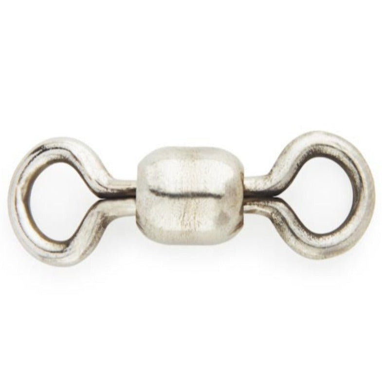 Rosco Nickel Finish Swivels available in sizes 6/0 threw #12 packs of 25pcs