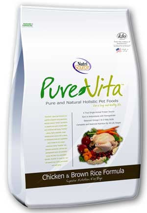 PureVita Chicken & Brown Rice Formula Dog Food