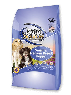 NutriSource Small & Medium Breed Puppy Food - 30 Lbs