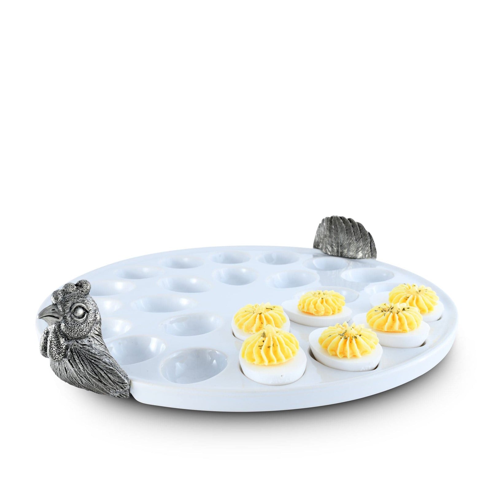 Arthur Court Bunny Deviled Egg Holder Large