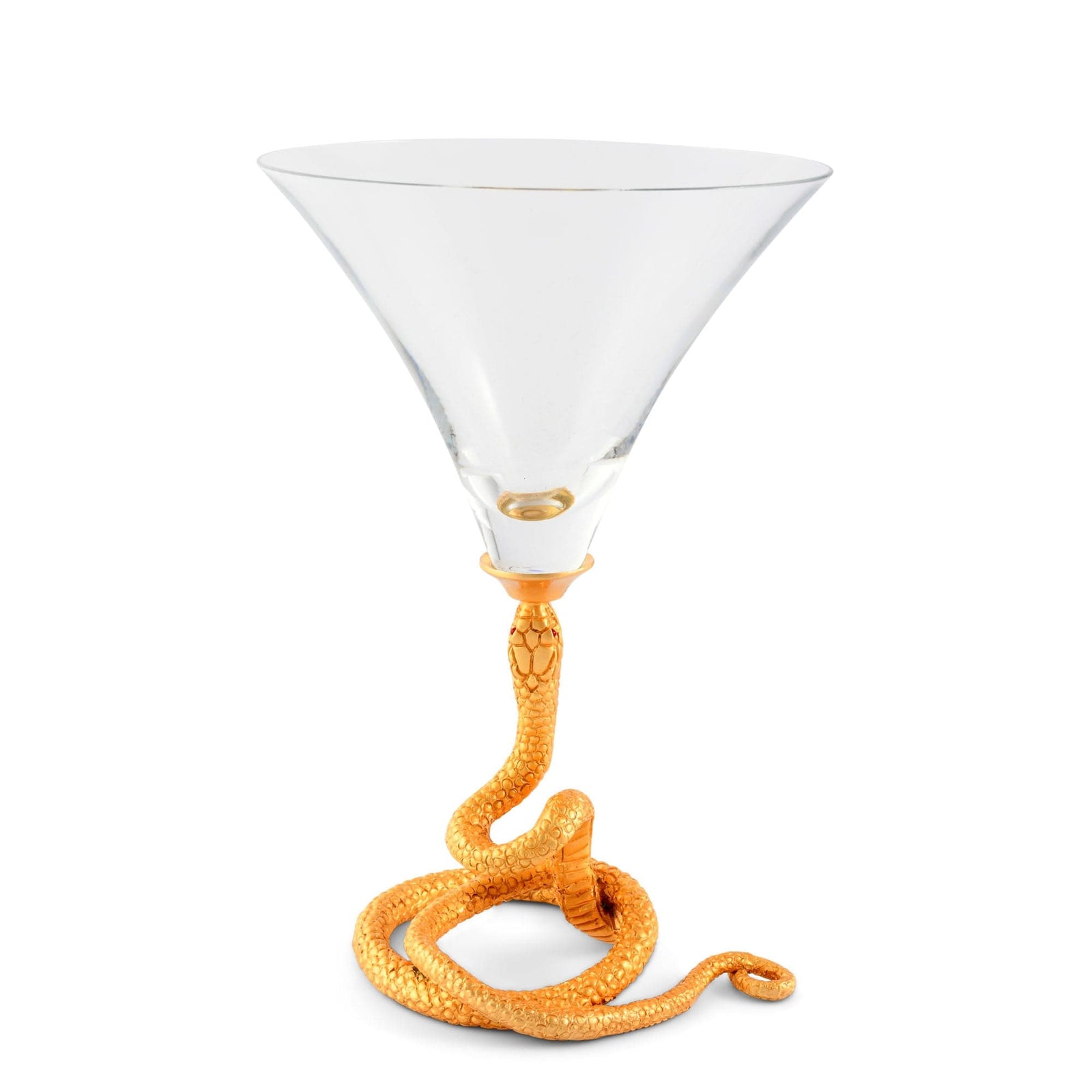 Metal Snake Glassware