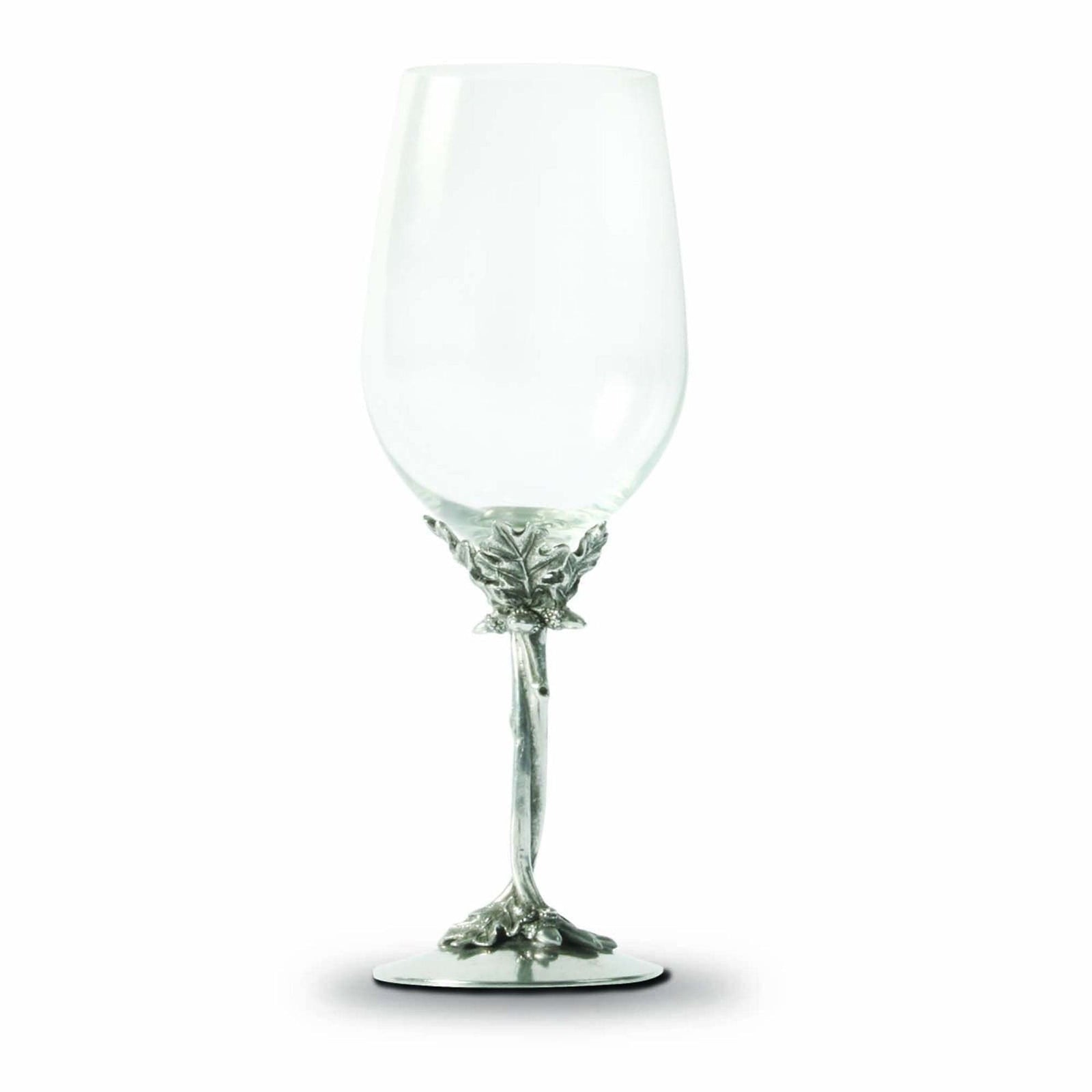 Bestbling Pewter Decorative Crystal Wine Glass Enamel