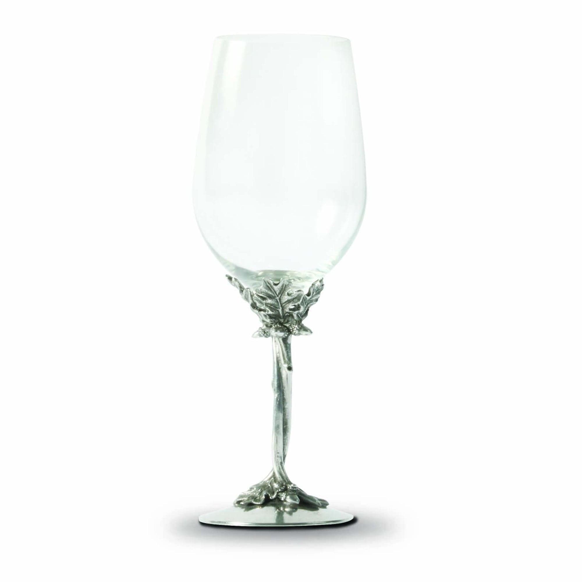 Pewter Bat Stem Wine Glasses (Set of 2)