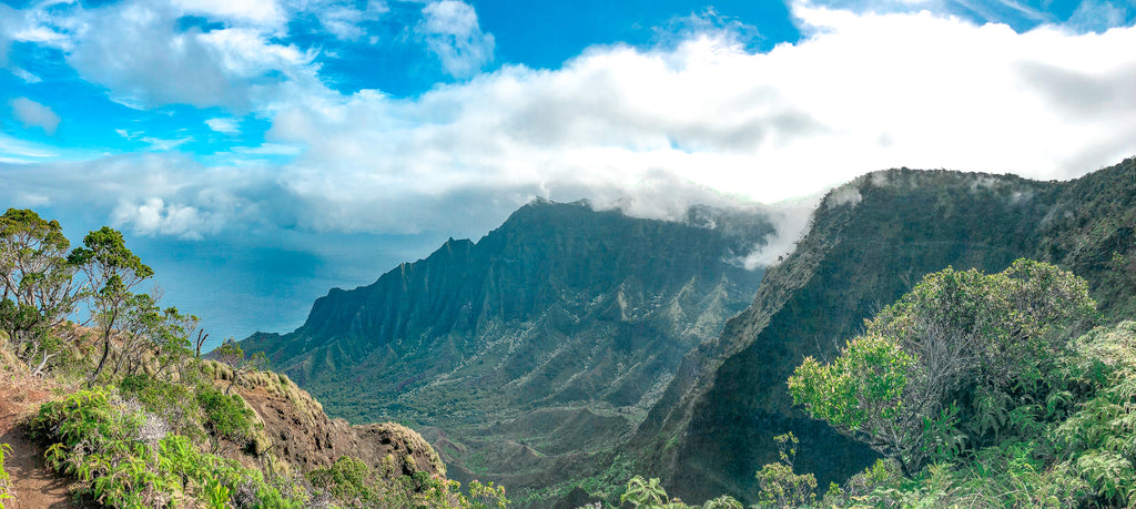 Clevergirl travels to Kalalau Lookout in Kauai