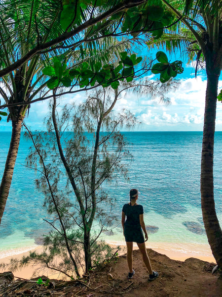 Clever Girl travels to Kauai Hawaii at Hideaways Beach