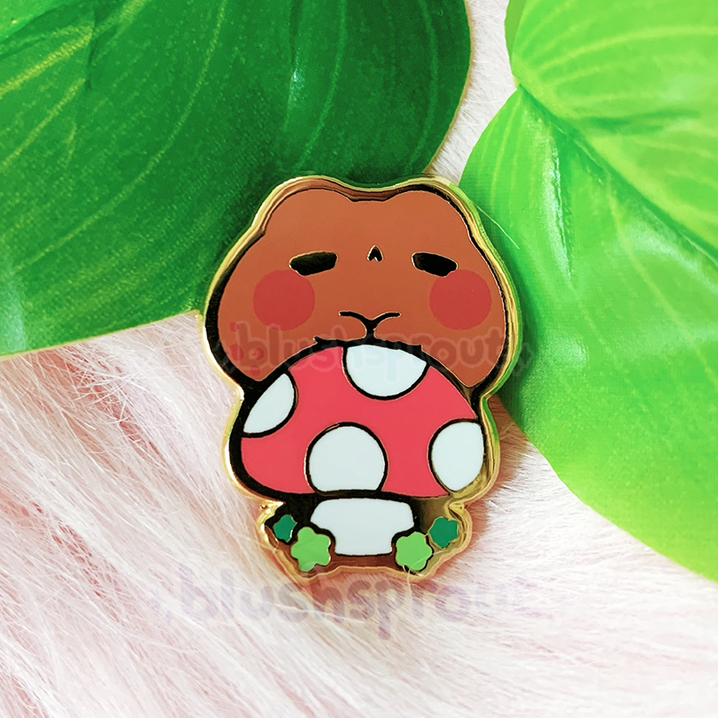 Kawaii Babe Froggy Juice Enamel Pins Froggy Juice