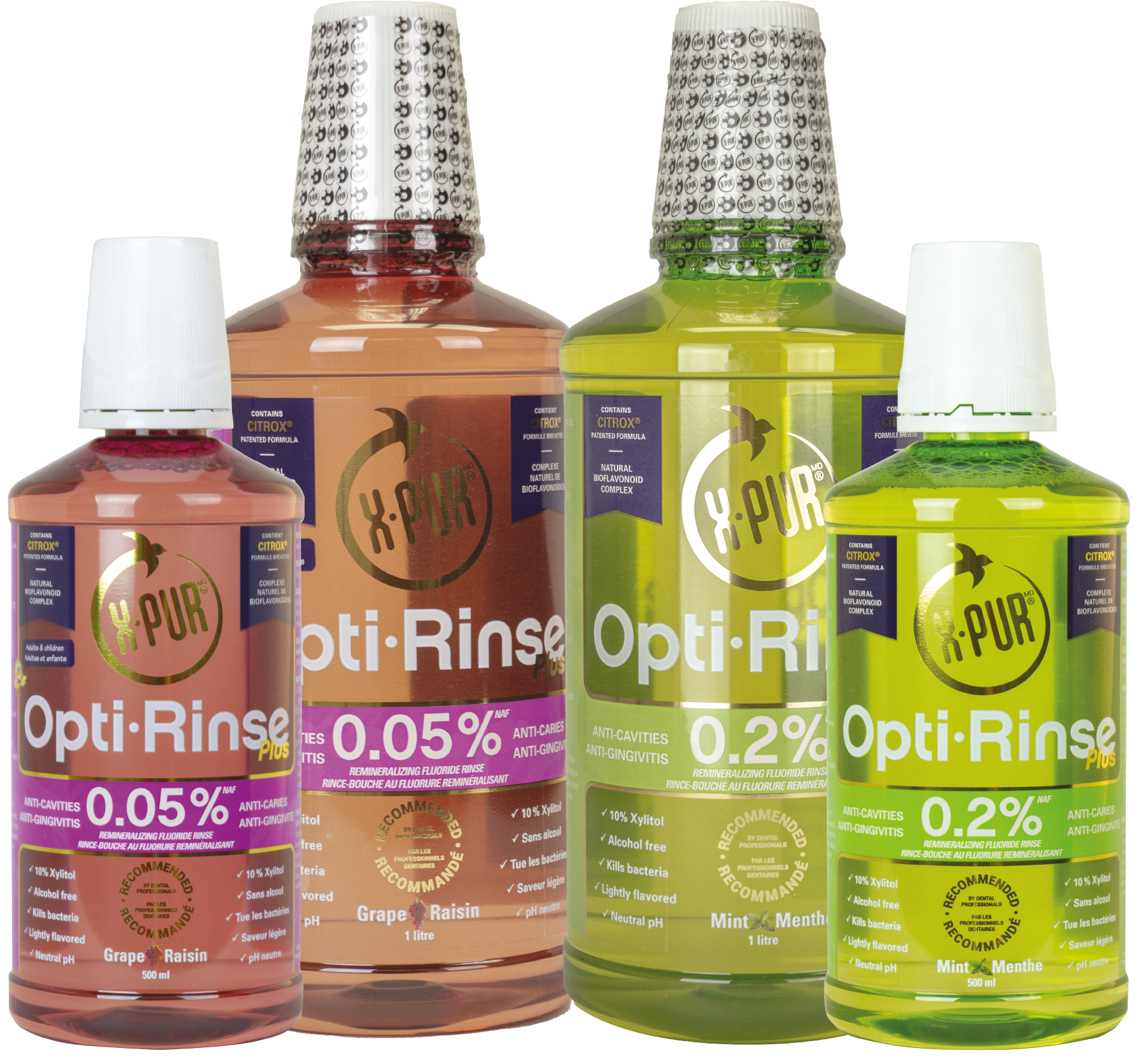 Opti-Rinse Plus family