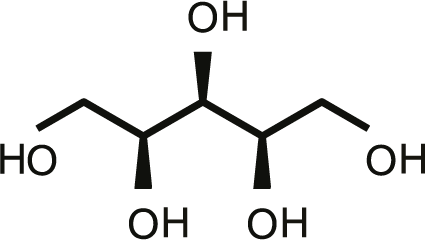 Xylitol molecule