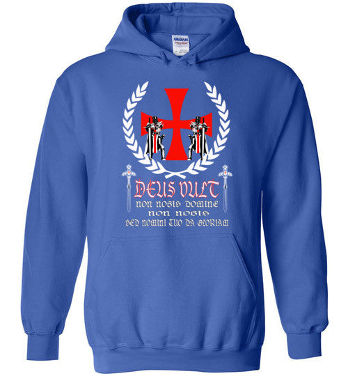 Knights Templar Deus Vult shirt, v4, Gildan Heavy Blend Hoodie ...