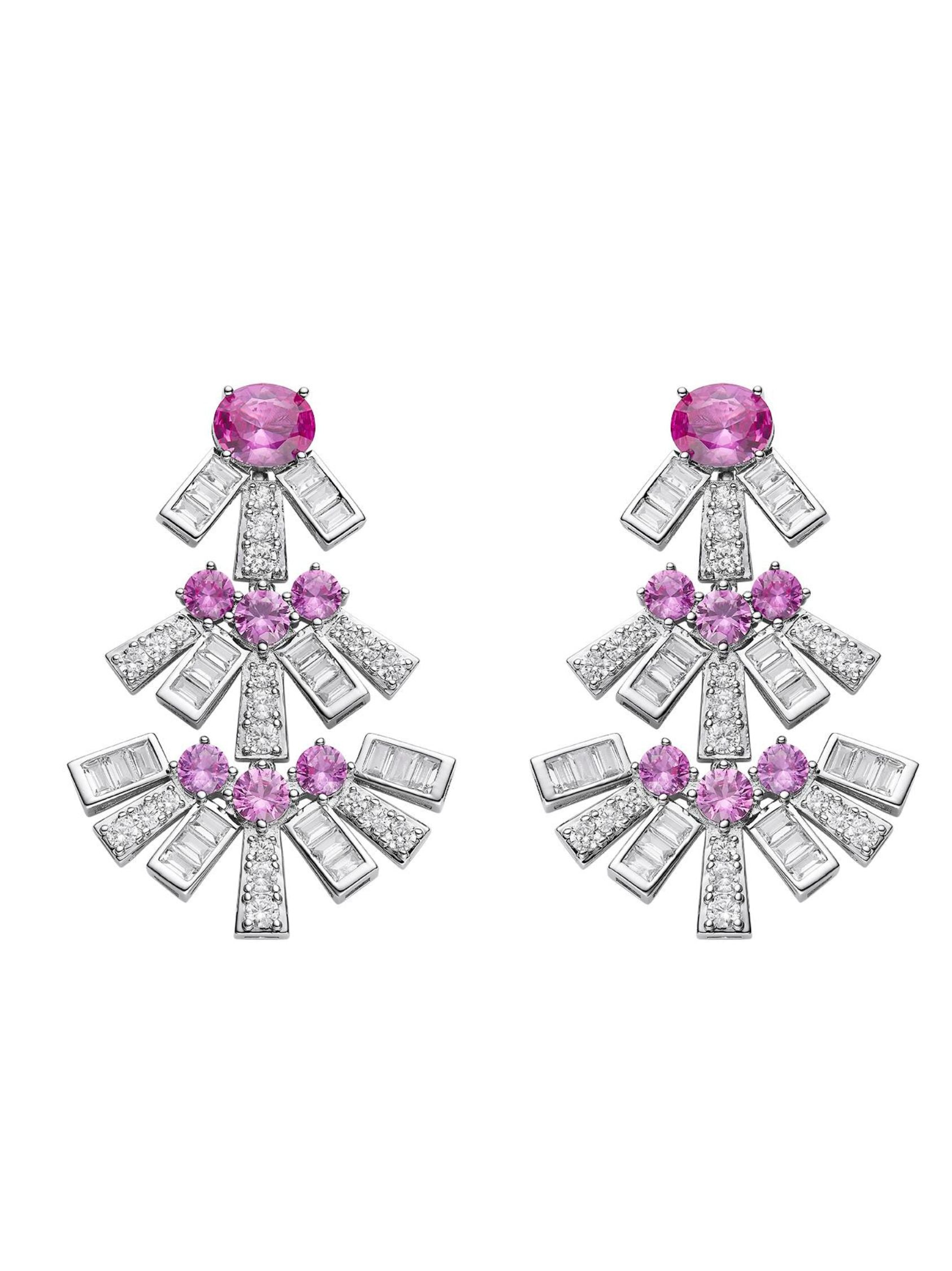 Claira Earrings (Pink)