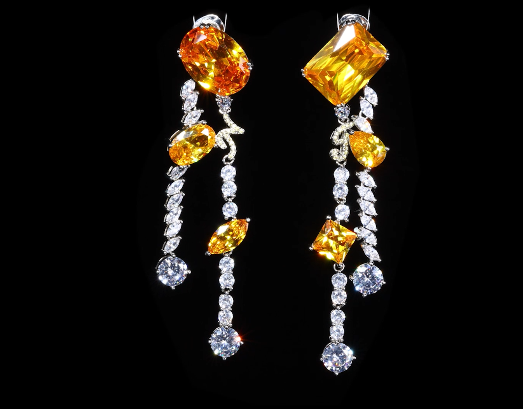 Rita Yellow Earrings (Final Sale)