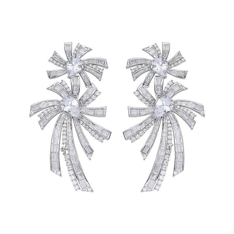 Angelina Earrings (White)