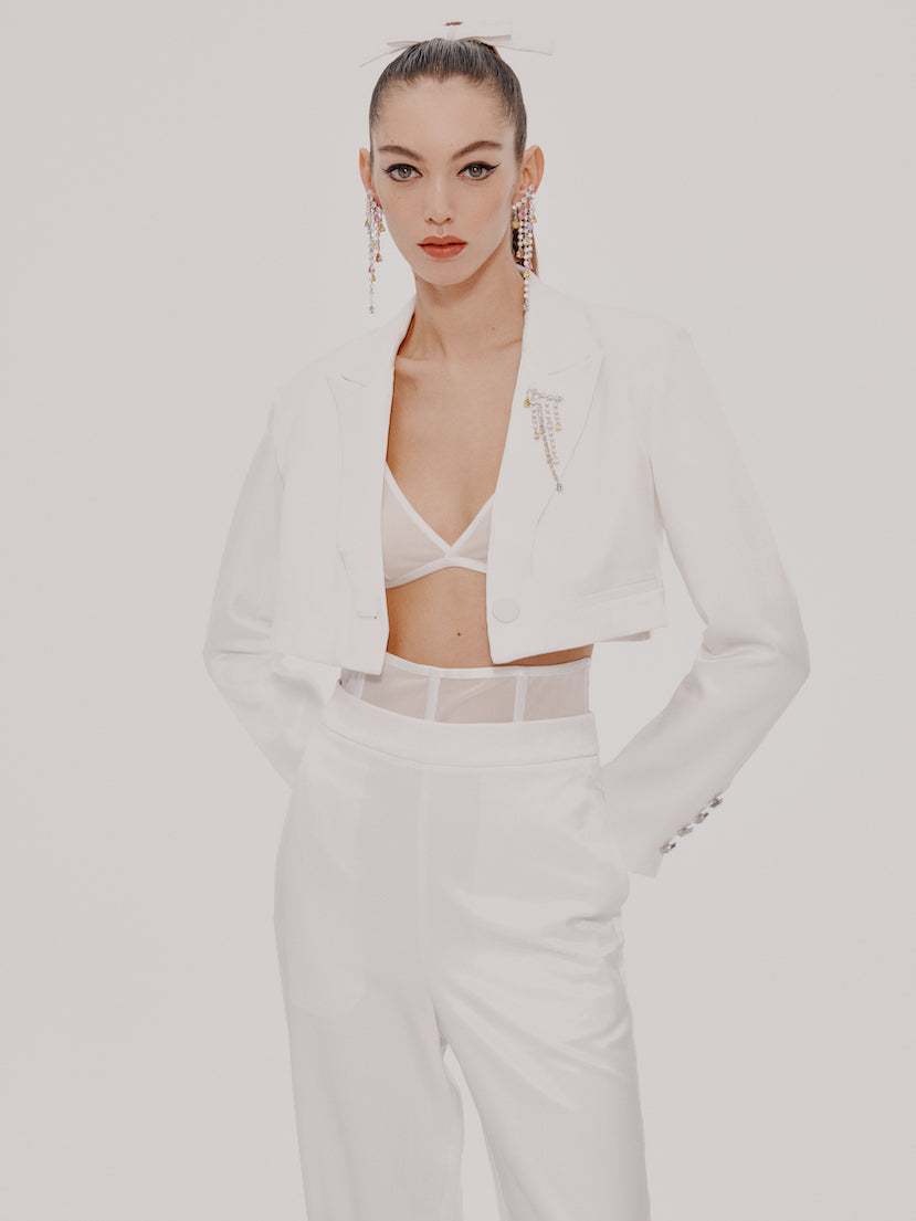 White Nicola Jacket (Final Sale)