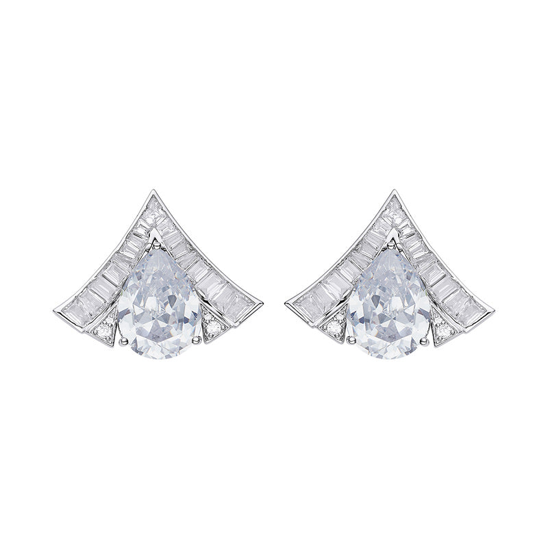 Brigette Earrings (White)