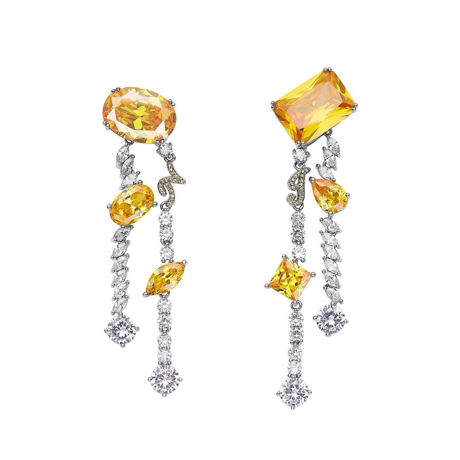 Rita Yellow Earrings (Final Sale)