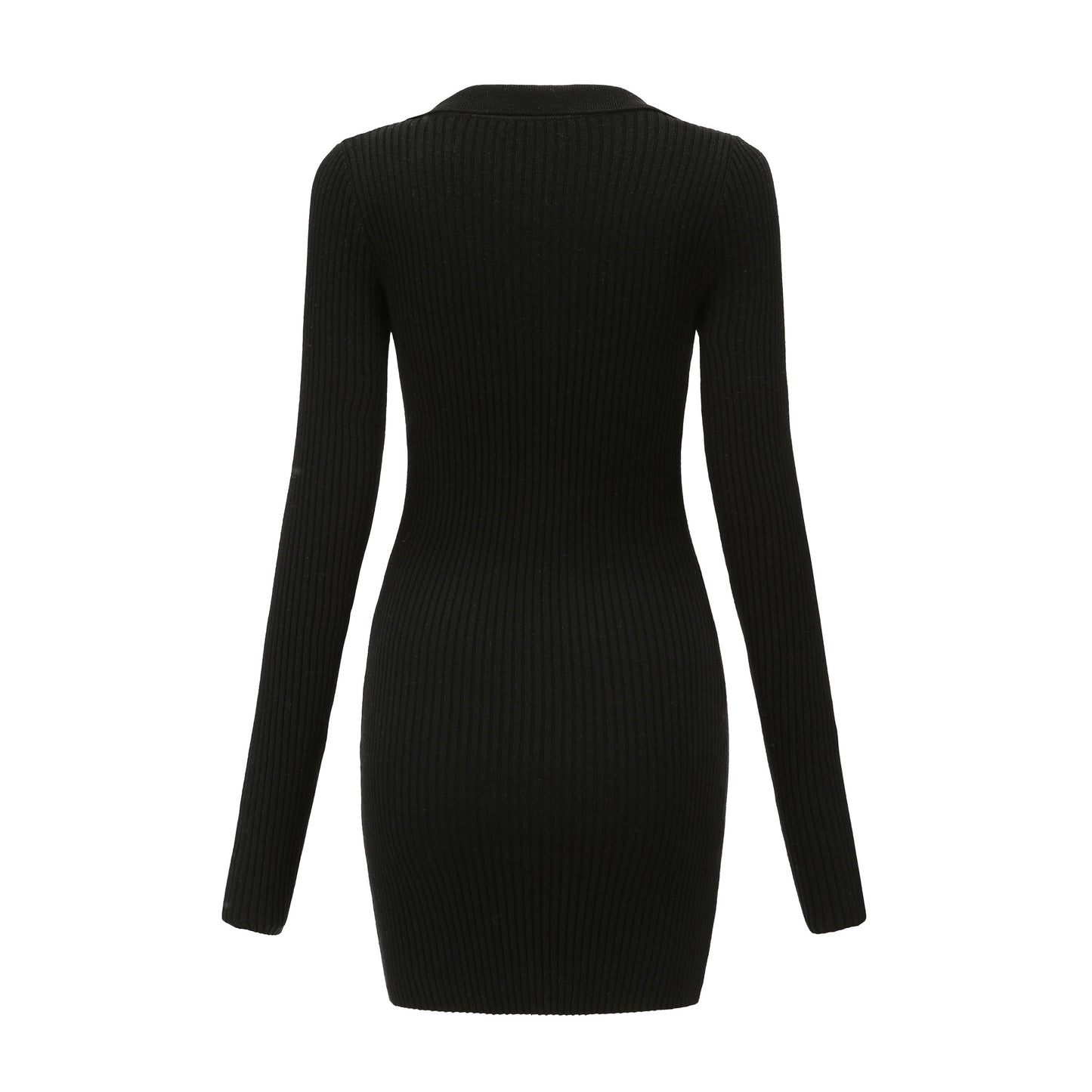 Black Quinn Polo Dress | Nana Jacqueline Designer Wear