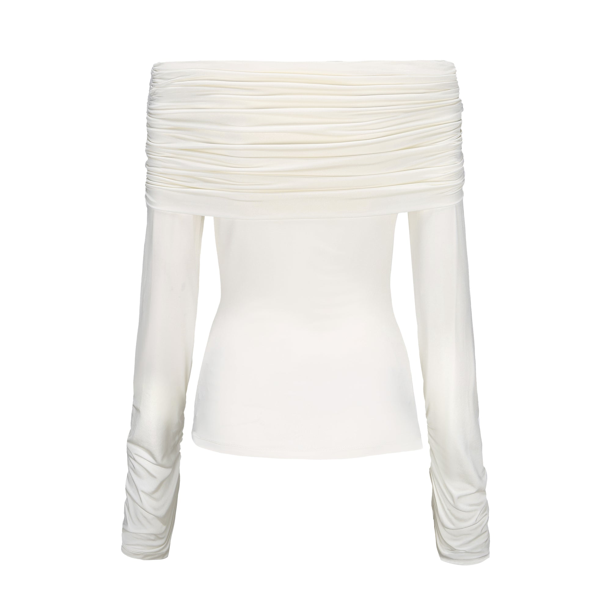 Luciana Heart Top (White) (Final Sale)