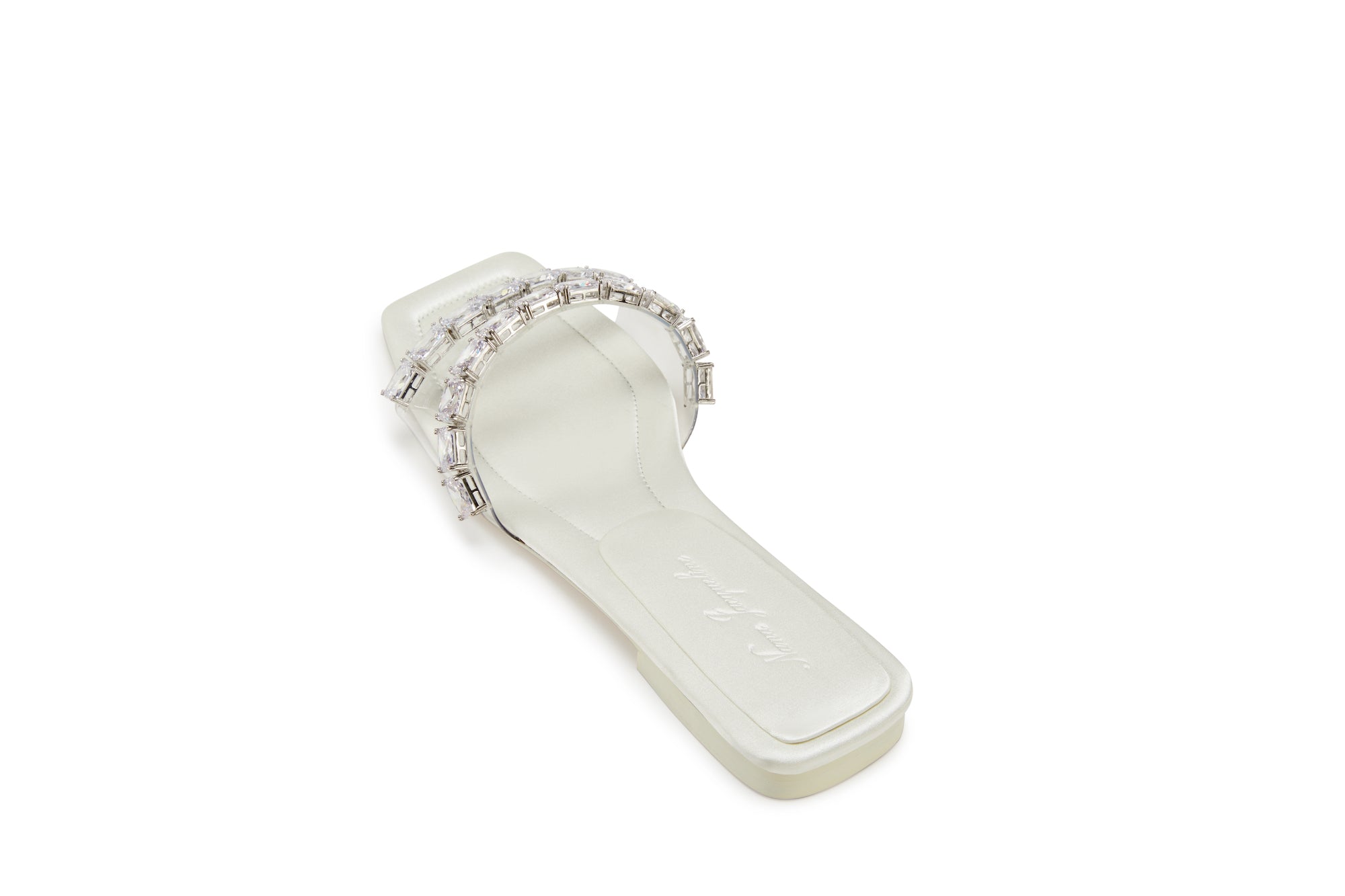 Alexandra Diamond Sandals (White) (Final Sale)