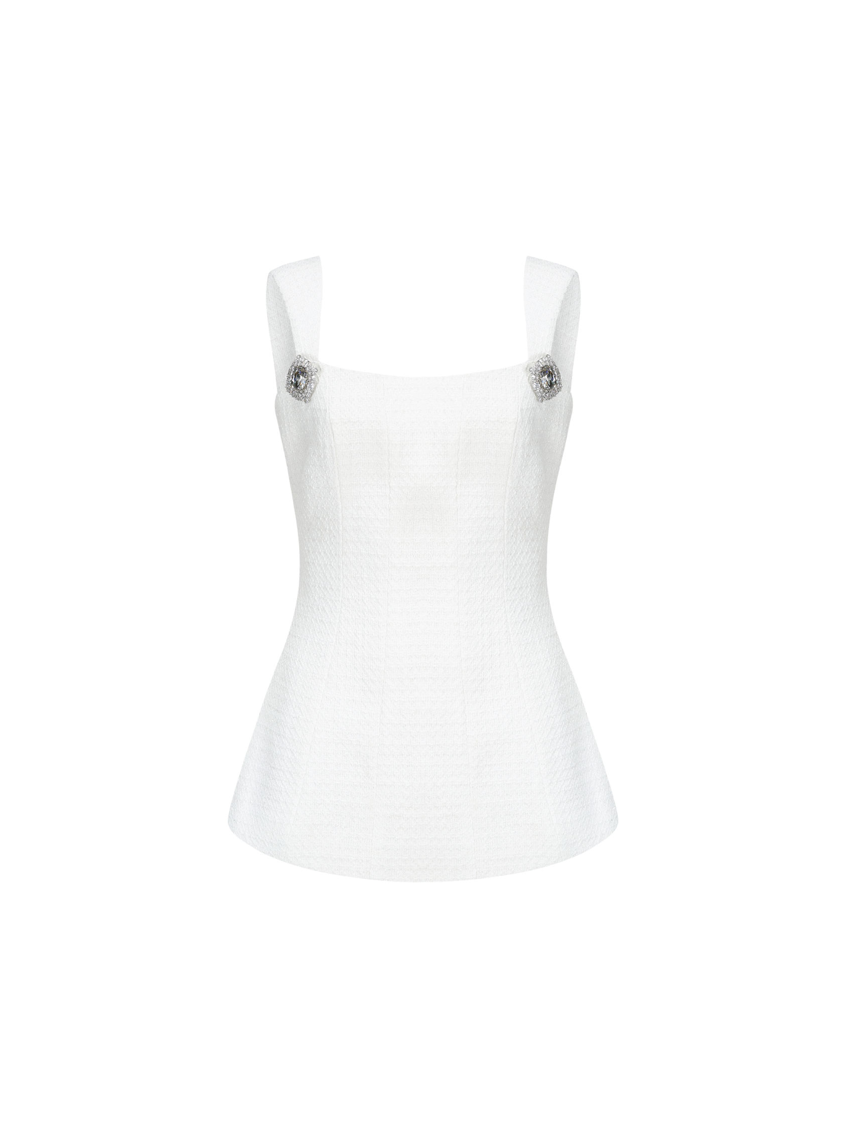 Anabella Bow Top (White)