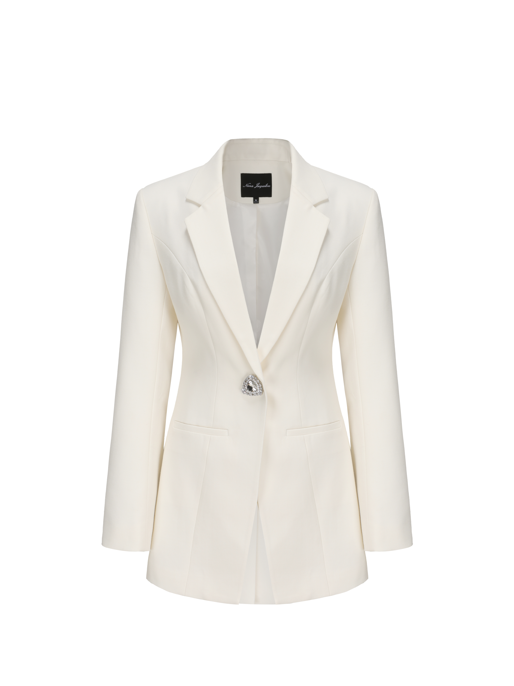 Thalia Suit Jacket (White) (Final Sale)