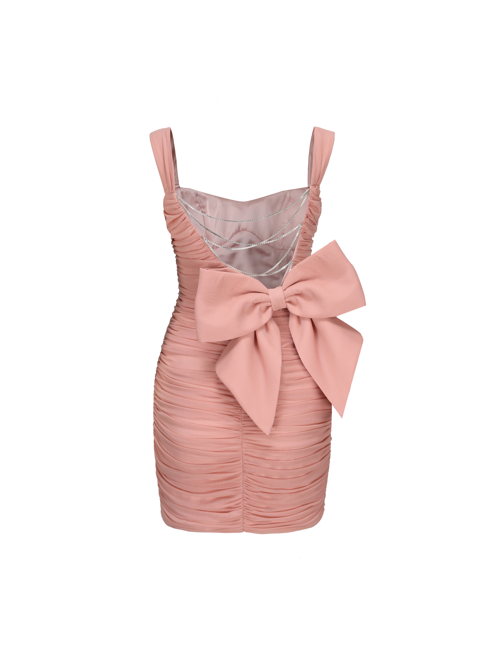 Yasmin Dress With Gloves (Pink) (Final Sale)